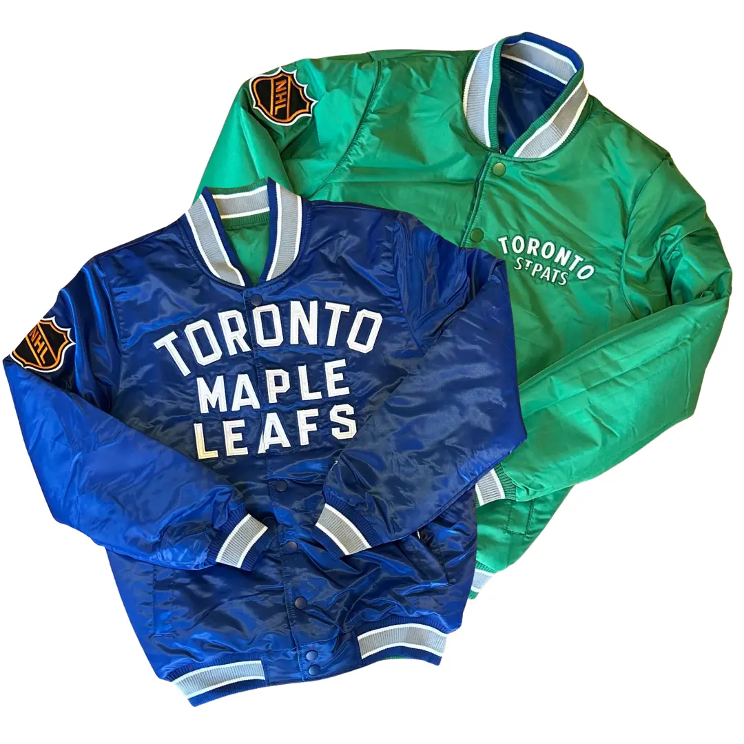 Toronto Maple Leafs/Toronto St. Pats Reversible Satin Jacket