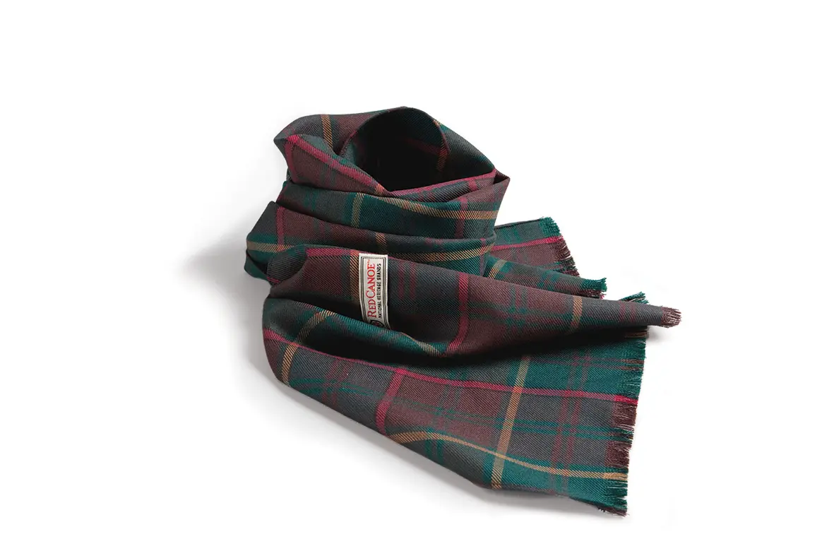 Merino Wool Tartan Scarf– Ontario