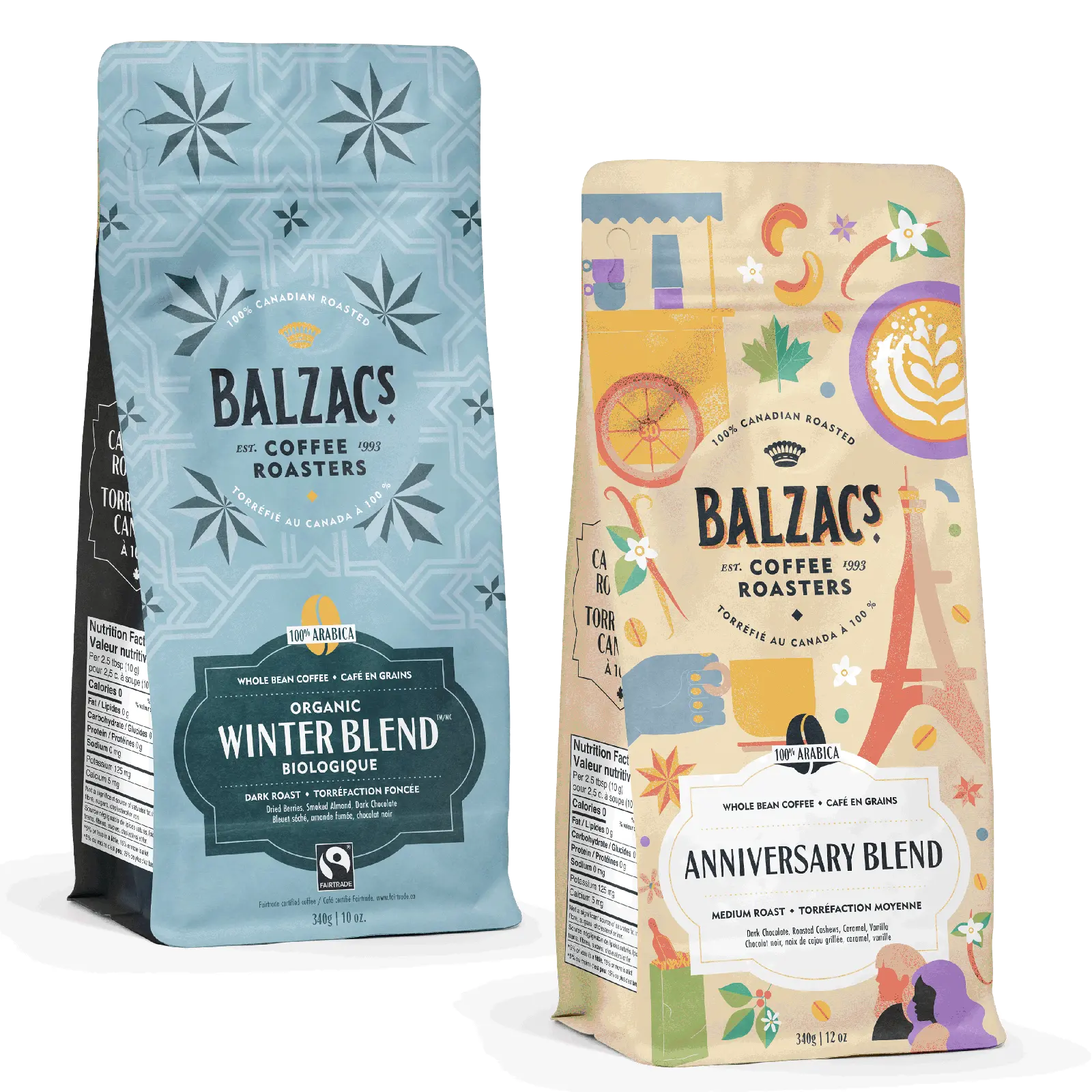 Winter Blend and Anniversary Blend Coffee